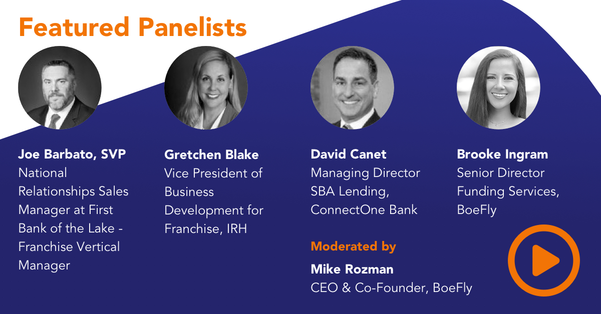 Headshots of the four panelists featured in the webinar.