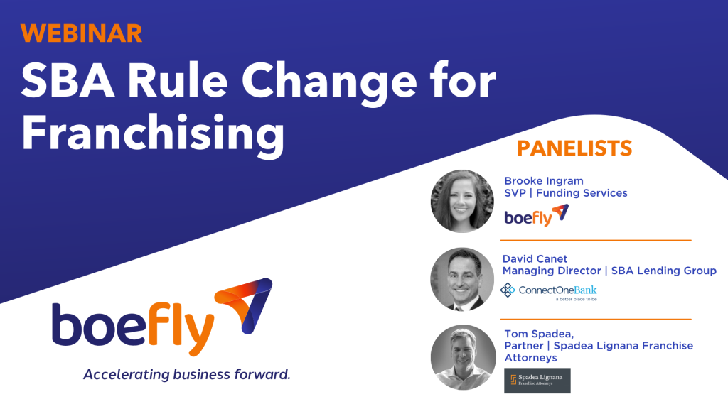 SBA Rule Changes for Franchising